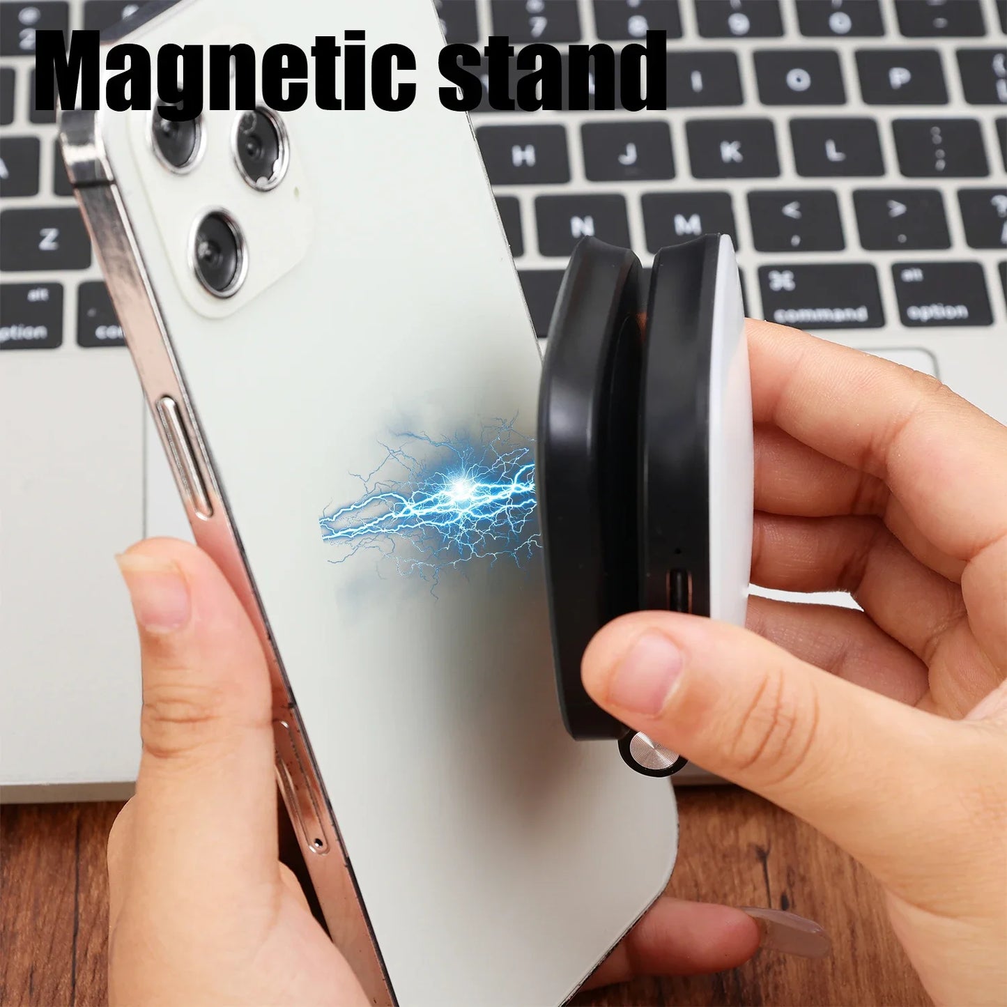 Magnetic Selfie Ring Light with Mirror