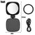 Magnetic Selfie Ring Light with Mirror